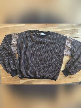 Urban Outfitters cropped knit metallic sweater